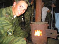 Атоян раскочегарил печку