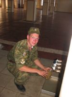 Наполнение фляги